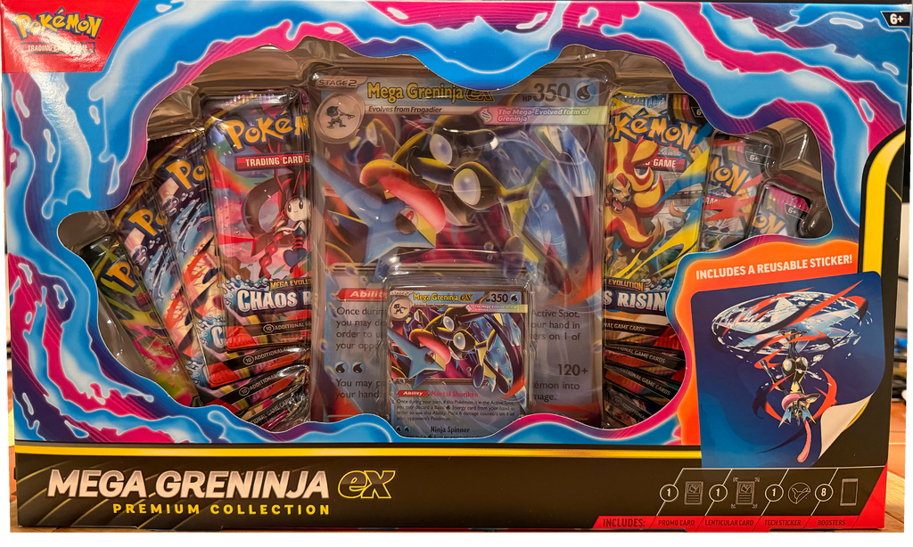 Pokémon TCG: Mega Greninja ex Premium Collection
